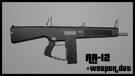 (SA STYLE) AA-12 / + Weapon.dat