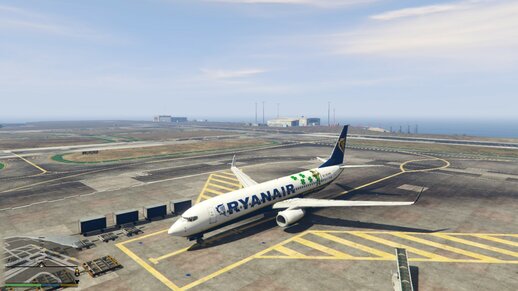 Fictional Ryanair St Patrick's Day Livery for Boeing 737-800