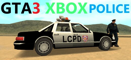 GTA3 XBOX POLICE for GTASA