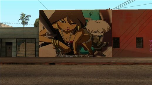 Mural Michiko & Hatchin