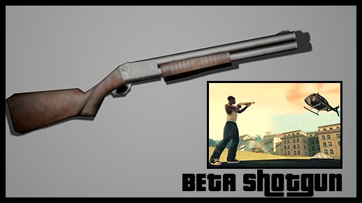 BETA Shotgun (Recreacion segun captura antigua)