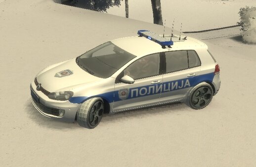 Volkswagen Golf VI Serbian Police