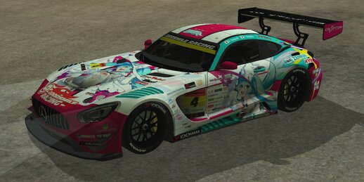 Mercedes-BENZ AMG GT3 EVO 2024 GOODSMILE RACING HATSUNE MIKU