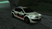 LowPoly Megane 2 Türk Polis Araçları Paketi