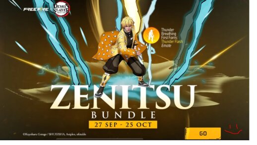 Zenitsu Bundle from Free Fire