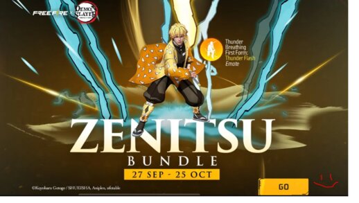 Zenitsu Bundle from Free Fire