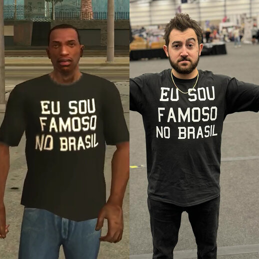 Camisa do Greg [Eu Sou Famoso no Brasil]