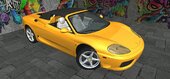 Ferrari 360 Spider US Spec 2000 for Mobile