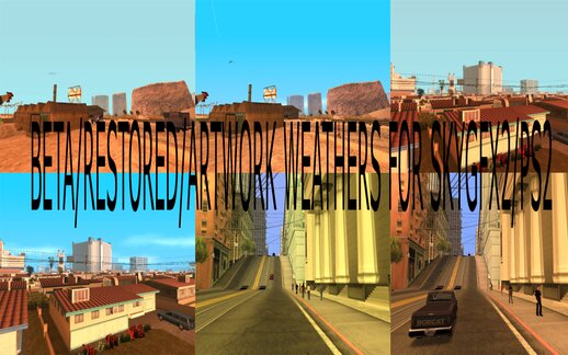 Beta/Restored/Artwork Weathers for SKYGFX2/PS2