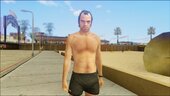GTA V Trevor Shirtless Adidas Shorts