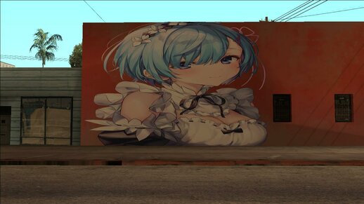 Mural Rem Rezero