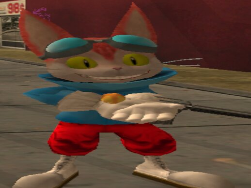 Blinx (Blinx: The Time Sweeper) Skin