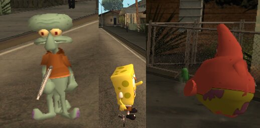 Spongebob Skin Pack 1 (my Version)