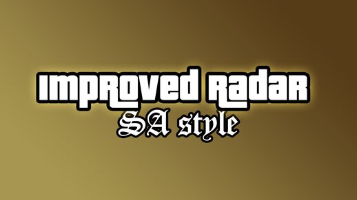 Improved Radar (SA Style)