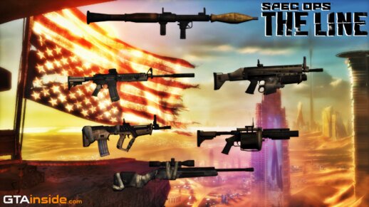  Spec Ops: The Line Weapon pack #1