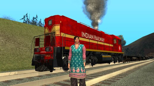 Indian Diesel Locomotive WDM-3A