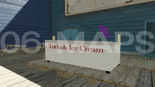 Turkish Ice Cream | Dondurma Standı [Fivem Ready]