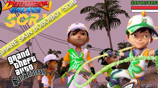 Skin Boboiboy Sori Mod (Fanmade)