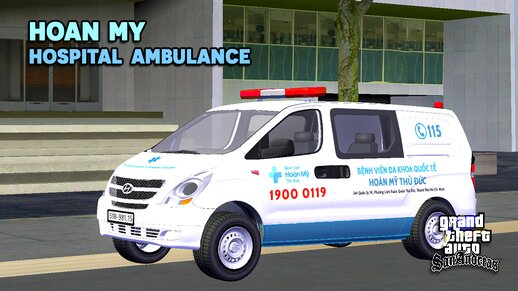 Hoan My Hospital Ambulance - Xe Cấp Cứu Bệnh Viện Hoàn Mỹ