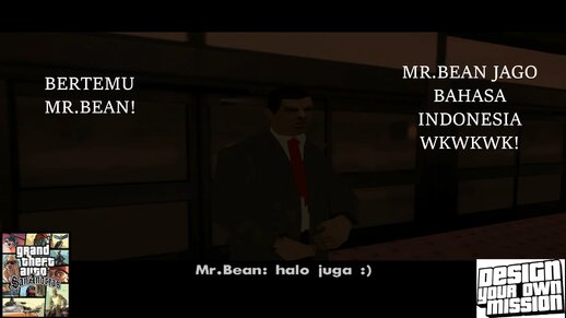 Bertemu Mr.Bean (DYOM)