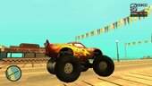 Monster Lightning McQueen (Cars 1 Paintjob)