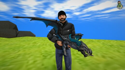 Free Fire AK47 Evil Dragon