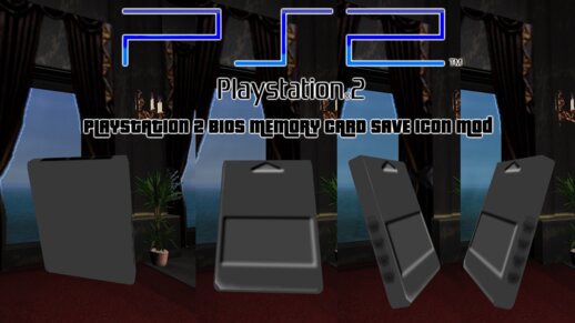 PlayStation 2 BIOS Memory Card Save Icon Mod 