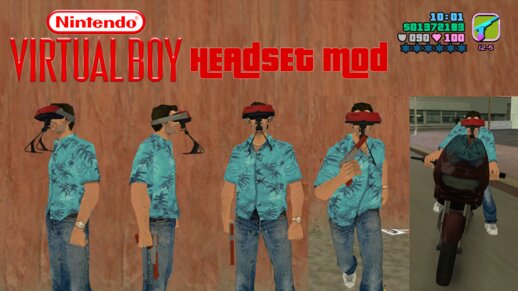 Nintendo Virtual Boy Headset Mod
