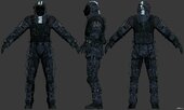 Militia Invisibility Suit o Traje de invisibilidad de la milicia de Batman Arkham Knight