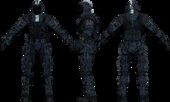 Militia Invisibility Suit o Traje de invisibilidad de la milicia de Batman Arkham Knight