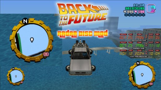 Back to the Future Radar Disc Mod
