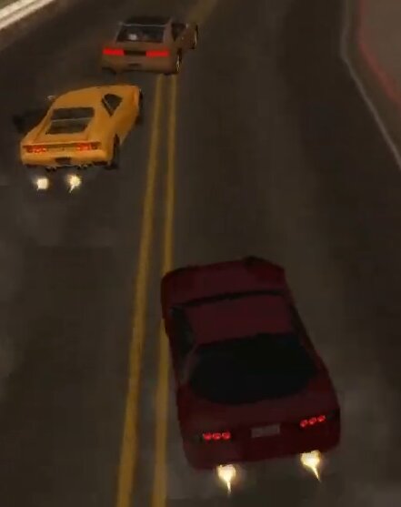 Asynchronous Exhaust Backfire