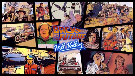 Back to the Future Hill Valley Load Screen Mod V2