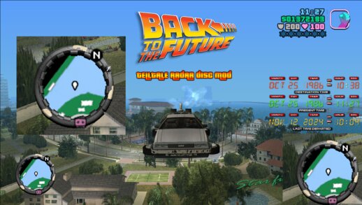 Back to the Future Telltale Radar Disc Mod