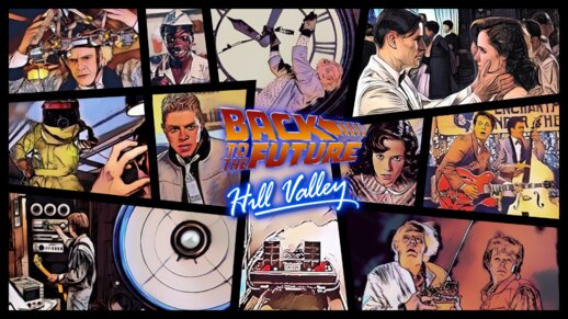 Back to the Future Trilogy Load Screens Mod
