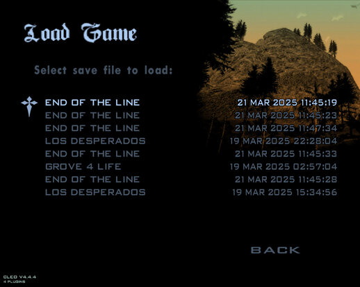 Main Missions Completed Save Files