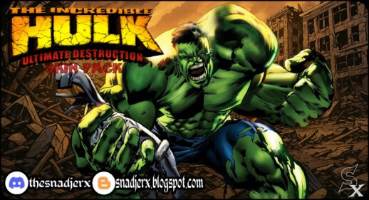 The Incredible Hulk Ultimate Destruction Skin Pack