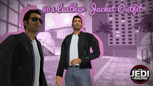 80s Leather Jacket for Tommy