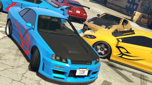 Burnin' Rubber Livery Pack - 1 [Replace + Menyoo Configs]