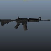 Edited M4 Carbine From Max Payne 3