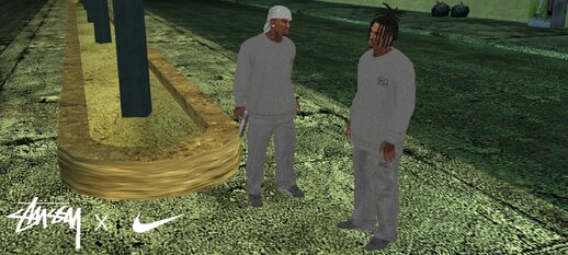Nike X Stussy Fleece Sweatsuit For CJ HD for Mobile