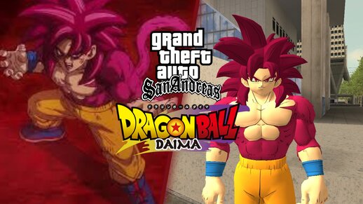 Goku SSJ 4 Daima Dragon Ball Daima