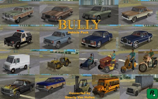 Bully Cars Pack