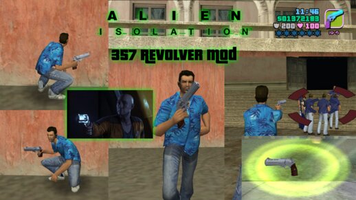ALIEN Isolation 357 Revolver Gun Mod