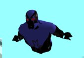 Blue Beetle The Brave and the Bold Gimp Suit  (Not Jaime Reyes Back))