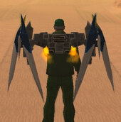 Wing Gundam Zero Jetpacks