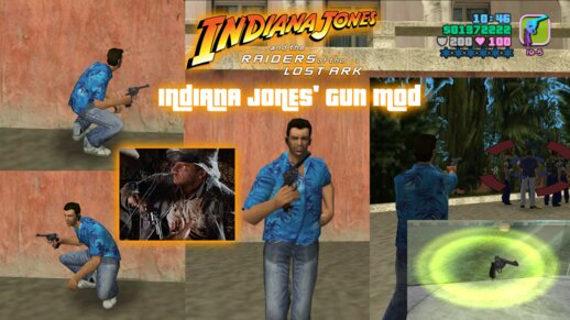 Indiana Jones Raiders of the Lost Ark Indy's Gun Mod