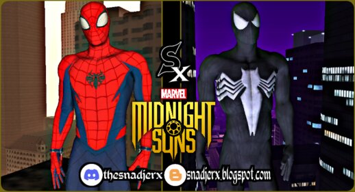 Spider-Man Red and Black Suit (Marvel's Midnight Suns)