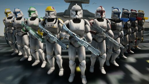 Star Wars - Clone Trooper Phase 1 Skin Pack
