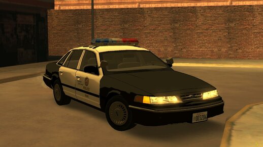 [ImVeFt][ELM] Modified 1997 Ford Crown Victoria LAPD patrol